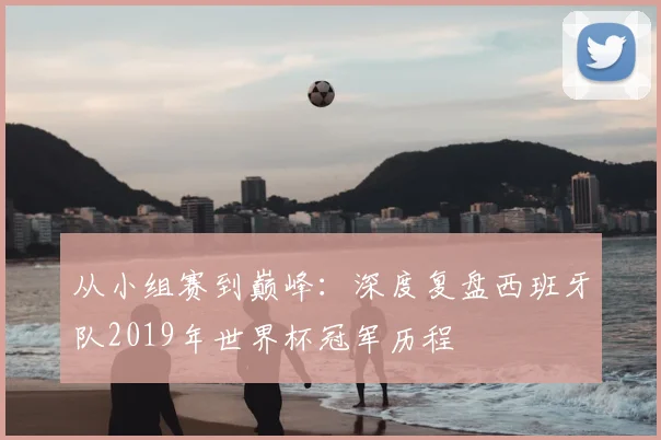 从小组赛到巅峰：深度复盘西班牙队2019年世界杯冠军历程
