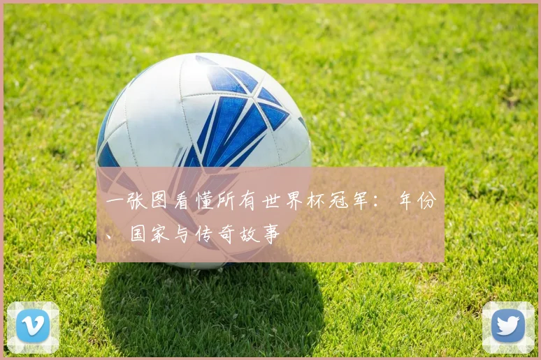 一张图看懂所有世界杯冠军:年份、国家与传奇故事